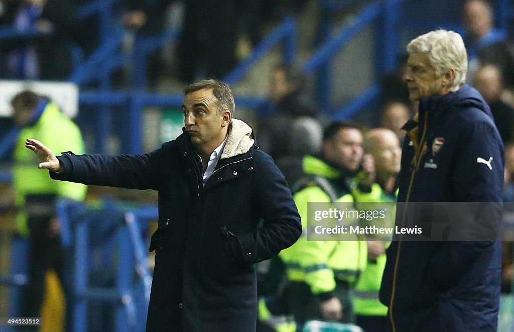 Sheffield Wednesday v Arsenal - Capital One Cup Fourth Round