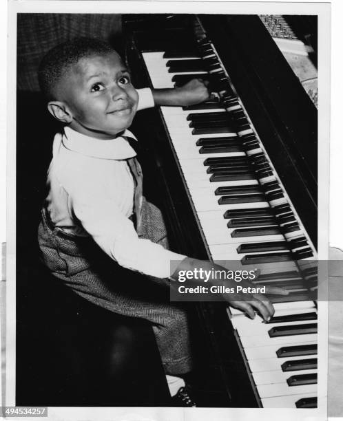 Sugar Chile Robinson, portrait, USA, 11th September 1945.