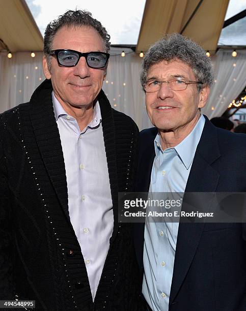 Actor Michael Richards and Disney Chairman Alan Horn attend NDRC Food For Thought Benefit celebrating safe and sustainable eating on May 29, 2014 in...