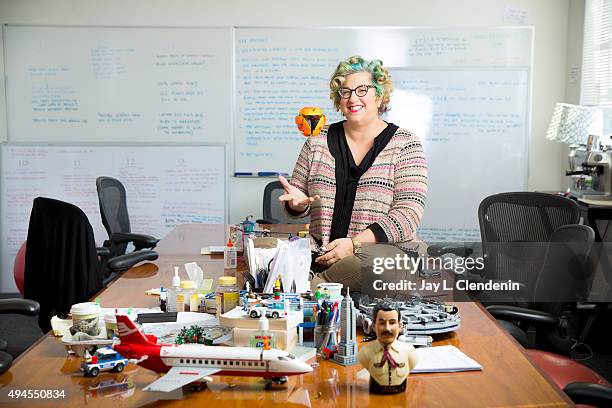 Creator of Netflix's original series 'Orange is the New Black' Jenji Kohan is photographed for Los Angeles Times on November 5, 2013 in Los Angeles,...
