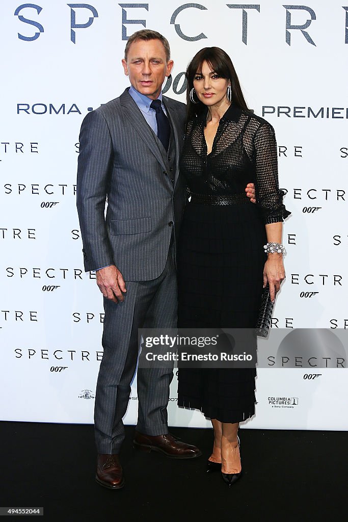 'Spectre' Premiere In Rome