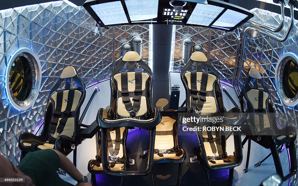 Dragon 2 Spacecraft Interior