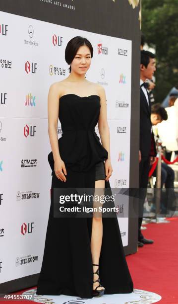 Han Ye-Ri attends the 50th Paeksang Arts Awards at Grand Peace Palace in Kyung Hee University on May 27, 2014 in Seoul, South Korea.