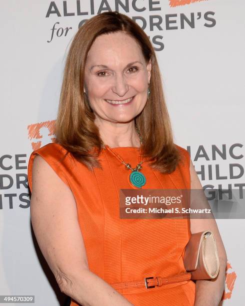 Actress Beth Grant attends the Alliance for Children's Rights 5th Annual Right to Laugh comedy benefit at Avalon on May 29, 2014 in Hollywood,...