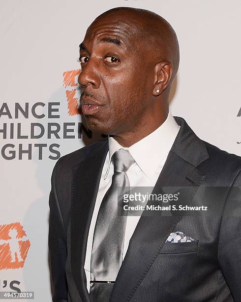 Actor and comedian J. B. Smoove attends the Alliance for Children's Rights 5th Annual Right to Laugh comedy benefit at Avalon on May 29, 2014 in...