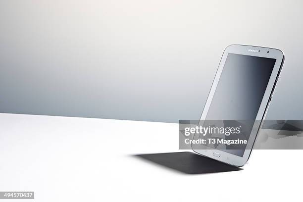 Samsung Galaxy Tab 3 tablet photographed on a white background, taken on September 16, 2013.