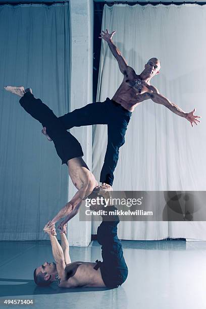 98 Human Pyramid Acrobat Stock Photos, High-Res Pictures, and Images ...