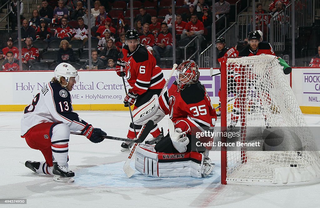 Columbus Blue Jackets v New Jersey Devils