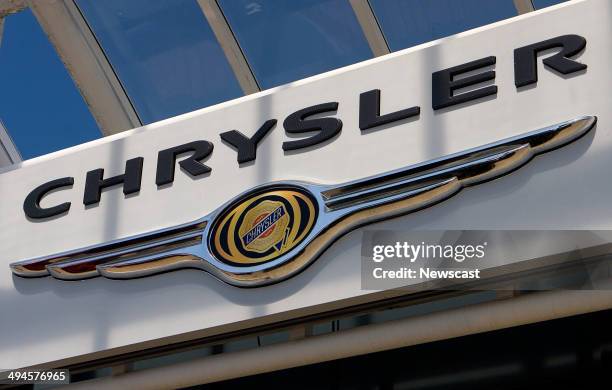 Illustrative image of a Chrysler dealership, Cambridge.
