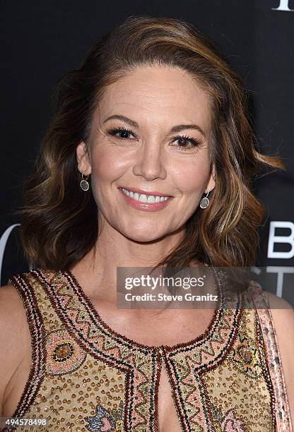 Actress Diane Lane attends the premiere of Bleecker Street Media's "Trumbo" at Samuel Goldwyn Theater on October 27, 2015 in Beverly Hills,...