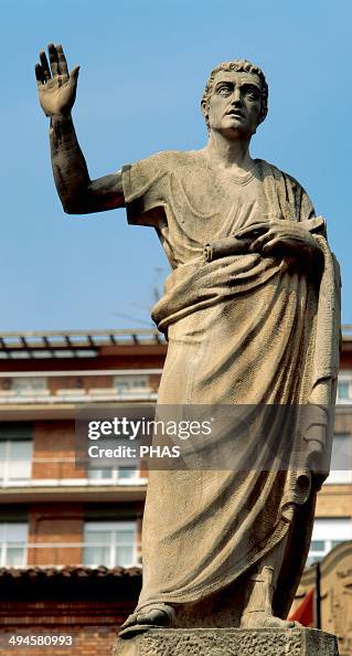 Fabius Rome Marcus Fabius Quintilianus . Roman rhetorician from Hispania. Statue ...