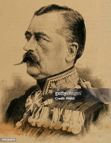 Prince Charles Anthony of Hohenzollern-Sigmaringen . Was head of the Princely House of Hohenzollern-Sigmaringen, Hohenzollern from 1869 and Prime...