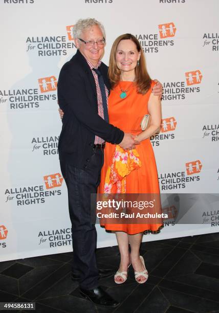 Actors Michael Chieffo and Beth Grant attend The Alliance For Children's Rights 5th Annual Right To Laugh comedy benefit at Avalon on May 29, 2014 in...