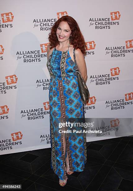 Actress Amy Yasbeck attends The Alliance For Children's Rights 5th Annual Right To Laugh comedy benefit at Avalon on May 29, 2014 in Hollywood,...