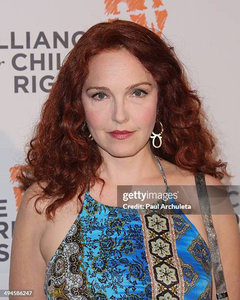 Actress Amy Yasbeck attends The Alliance For Children's Rights 5th Annual Right To Laugh comedy benefit at Avalon on May 29, 2014 in Hollywood,...