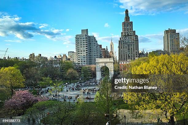 washington square park - washington square park stock pictures, royalty-free photos & images