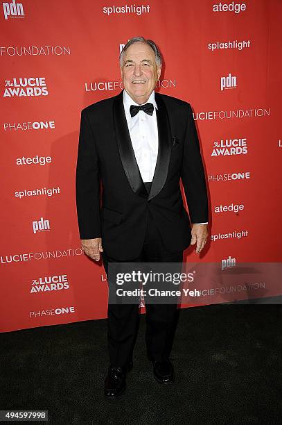 Barton Silverman attends 13th Annual Lucie Awards at Zankel Hall, Carnegie Hall on October 27, 2015 in New York City.