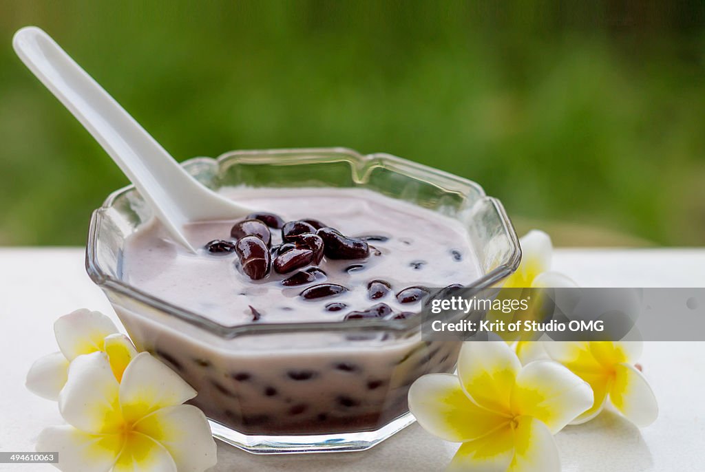 Black Beans in Coconut Milk