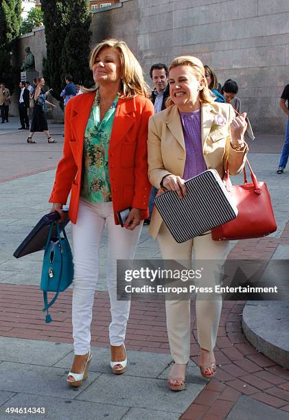 Cari Lapique attends San Isidro Fair at Las Ventas Bullring on May 29, 2014 in Madrid, Spain.