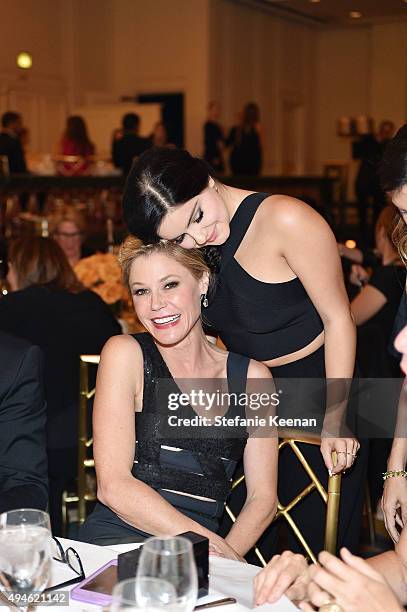 Julie Bowen and Ariel Winter attend 2015 International Women's Media Foundation Courage Awards Los Angeles at Regent Beverly Wilshire Hotel on...