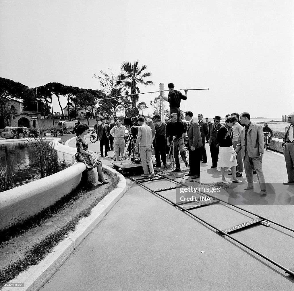 Cannes film festival 1960, interview Haya Harareet