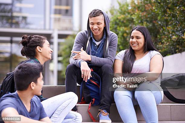 classmates and best buddies - varsity stock pictures, royalty-free photos & images