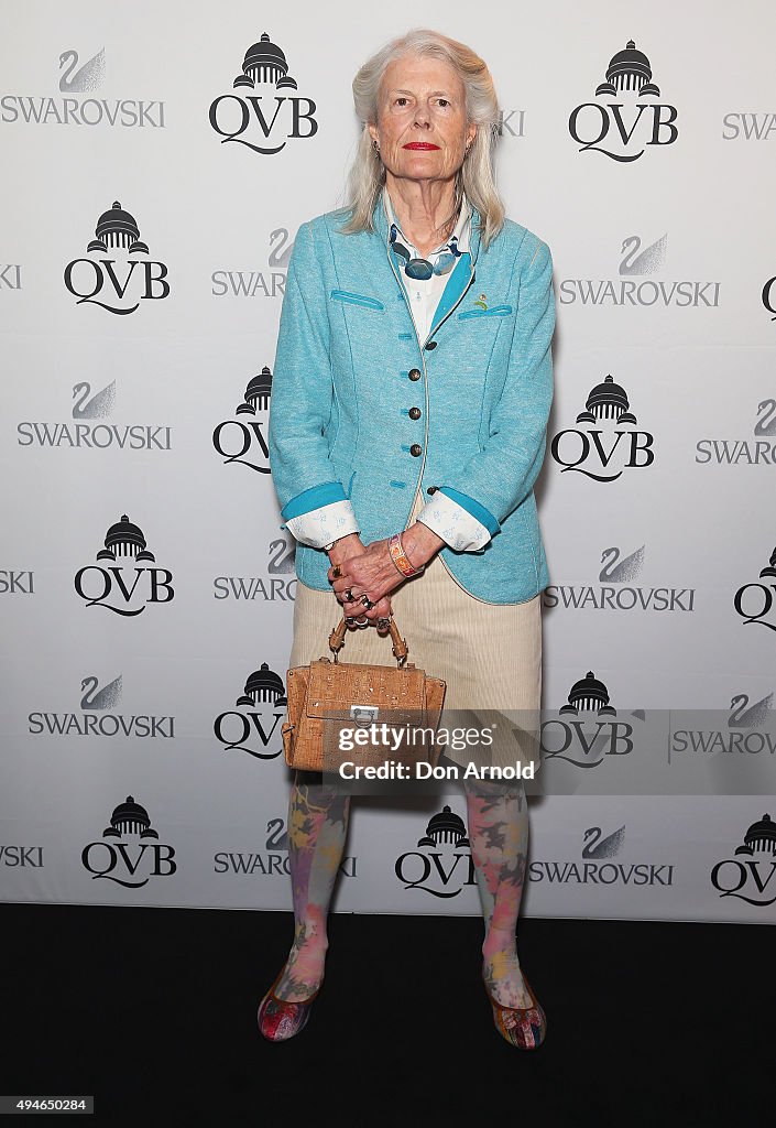 QVB Swarovski Christmas Tree VIP Preview