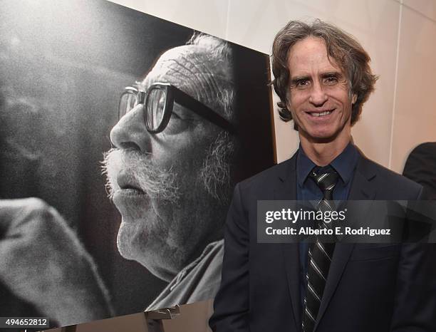 Director Jay Roach attends the after party for the premiere of Bleeker Street Media's "Trumbo" at The Academy of Motion Picture Arts and Sciences on...