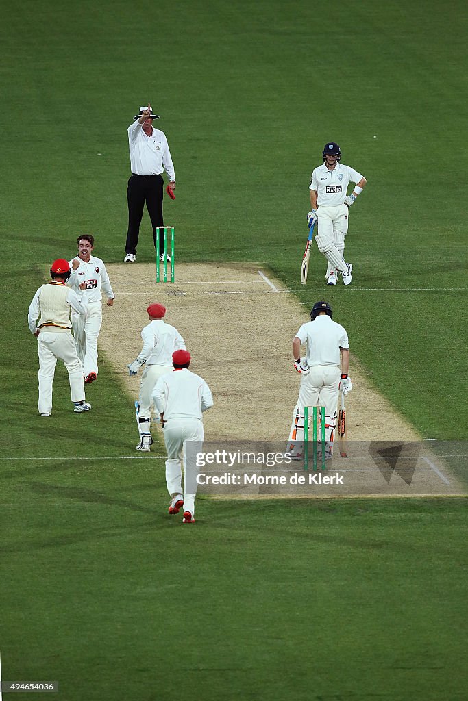 SA v NSW - Sheffield Shield: Day 1