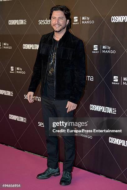 Manuel Carrasco attends VIII Cosmopolitan Fun Fearless Female Awards at Ritz hotel on October 27, 2015 in Madrid, Spain.