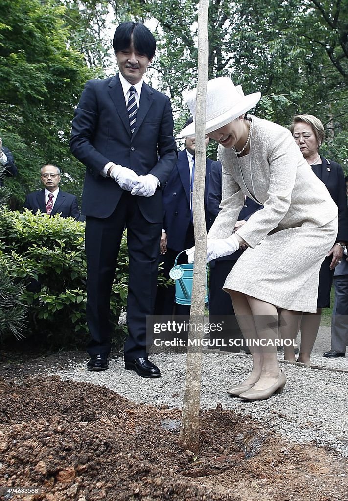 BRAZIL-JAPAN-ROYALS-AKISHINO