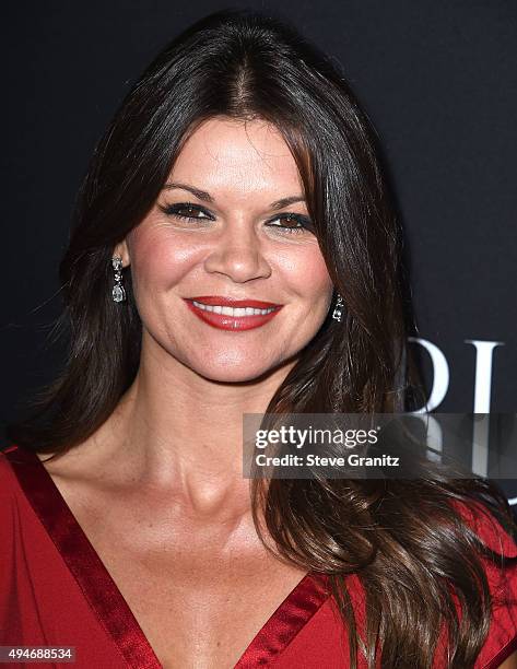 Danielle Vasinova arrives at the Premiere Of Bleecker Street Media's "Trumbo" at Samuel Goldwyn Theater on October 27, 2015 in Beverly Hills,...