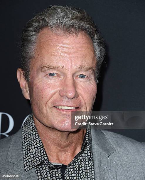 John Savage arrives at the Premiere Of Bleecker Street Media's "Trumbo" at Samuel Goldwyn Theater on October 27, 2015 in Beverly Hills, California.