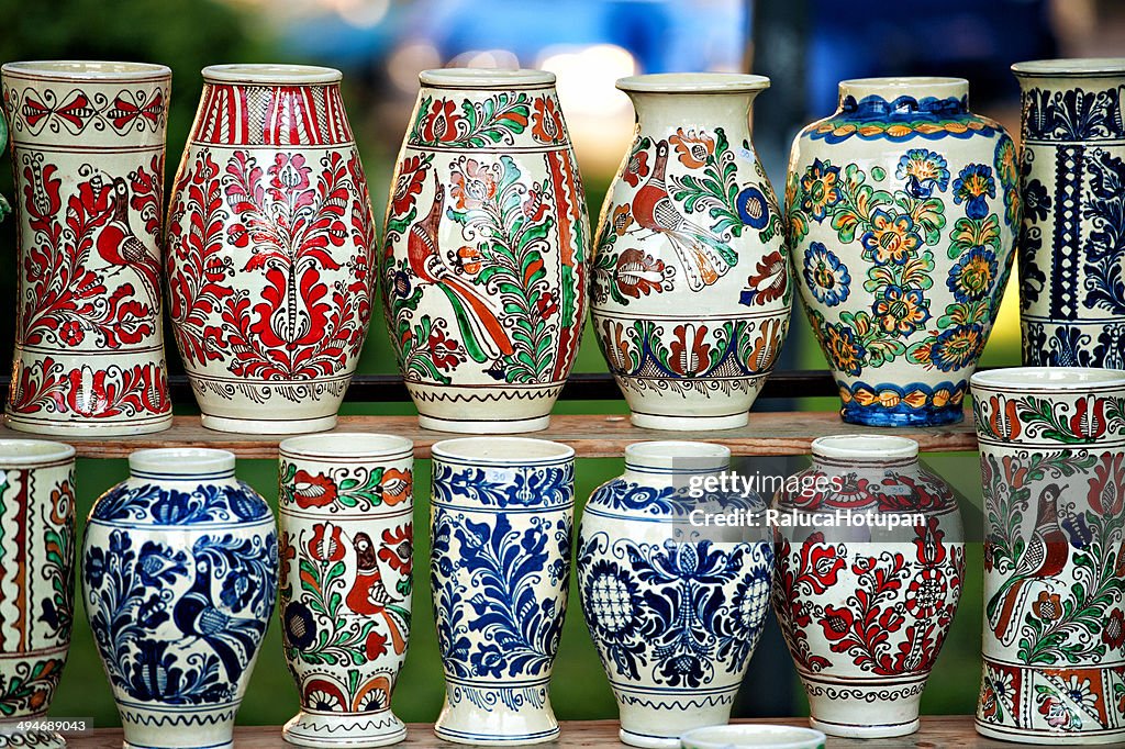 Romanian  traditional pottery