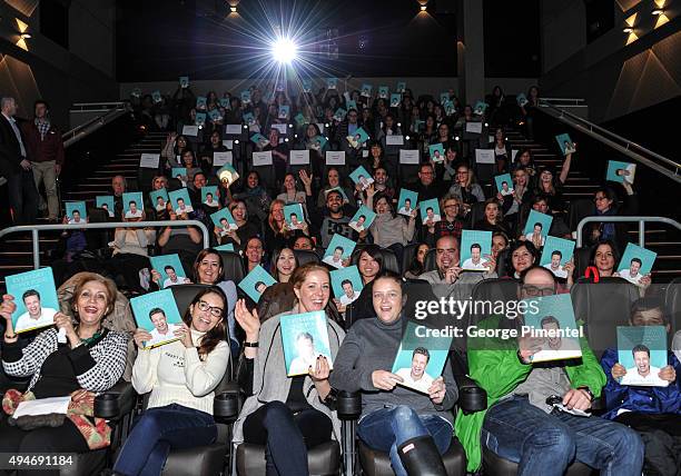 General view of the Indigo exclusive: private screening of the new Food Network Canada show, Jamie's Super Food and brand new cookbook Everyday Super...