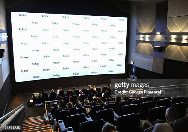 General view of the Indigo exclusive: private screening of the new Food Network Canada show, Jamie's Super Food and brand new cookbook Everyday Super...