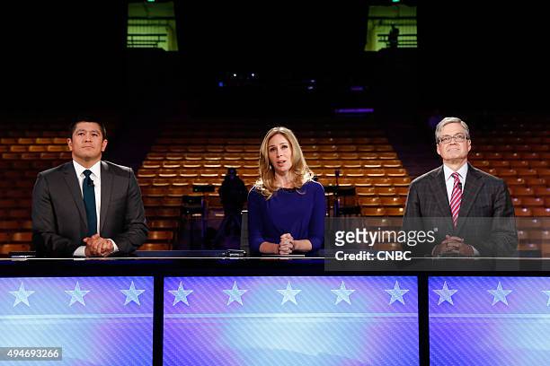 Your Money, Your Vote: The Republican Presidential Debate? -- Pictured: CNBC?s Carl Quintanilla, co-anchor of ?Squawk on the Street? and ?Squawk...