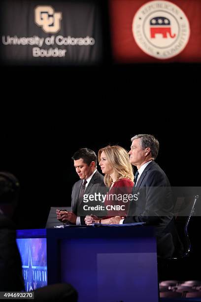 Your Money, Your Vote: The Republican Presidential Debate? -- Pictured: CNBC?s Carl Quintanilla, co-anchor of ?Squawk on the Street? and ?Squawk...
