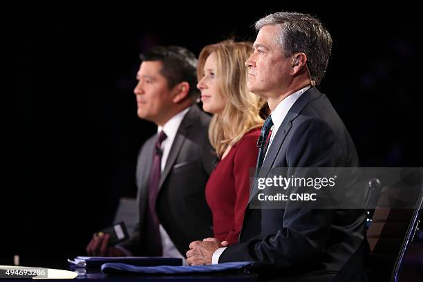 Your Money, Your Vote: The Republican Presidential Debate? -- Pictured: CNBC?s Carl Quintanilla, co-anchor of ?Squawk on the Street? and ?Squawk...