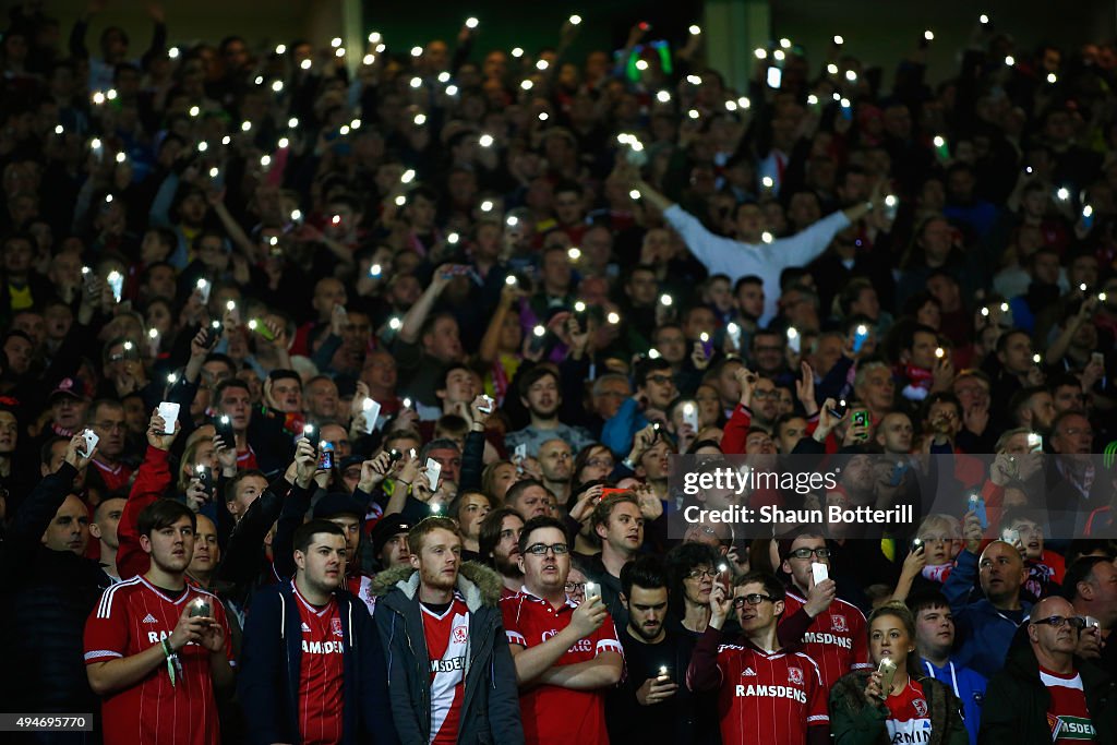 Manchester United v Middlesbrough - Capital One Cup Fourth Round