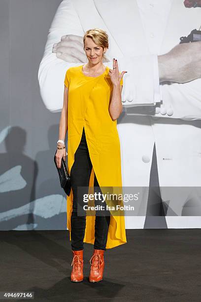 Simone Hanselmann attends the 'Spectre' German Premiere on October 28, 2015 in Berlin, Germany.