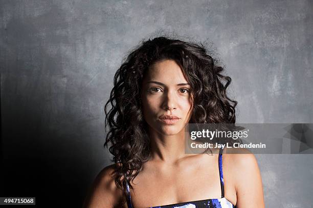 Actress Miranda Rae Mayo of the film "The Girl in the Photographs" is photographed for Los Angeles Times on September 25, 2015 in Toronto, Ontario....