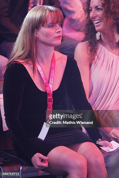 Nadja Schweiwiller attends the Let's Dance Finals at MMC Studios on May 30, 2014 in Cologne, Germany.