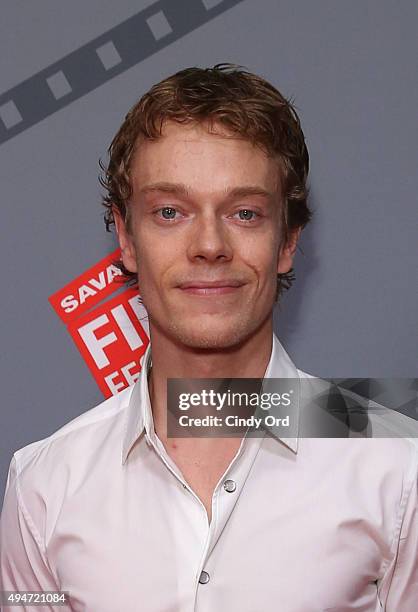 Actor Alfie Allen attends Alfie Allen Rising Star Award Presentation during Day Four of 18th Annual Savannah Film Festival Presented By SCAD at...