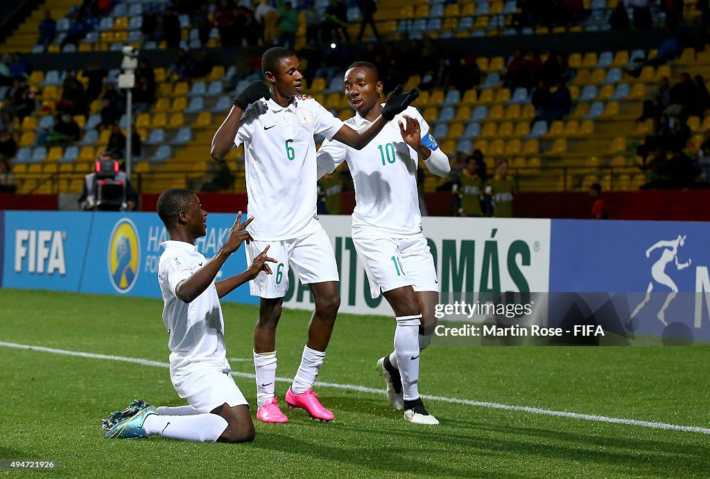 Nigeria v Australia: Round of 16 - FIFA U-17 World Cup Chile 2015