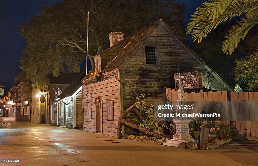 Altes Schulgebäude in St. Augustine, Florida