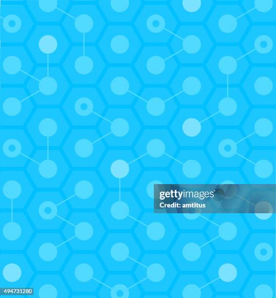 science pattern - bee hive background stock illustrations