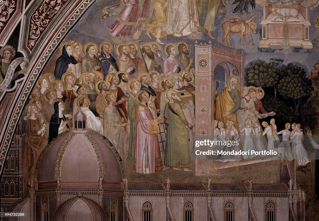 The Church Militant and Triumphant (La Chiesa militante e trionfante), by Andrea di Bonaiuto, 1365-1367, 14th Century, fresco