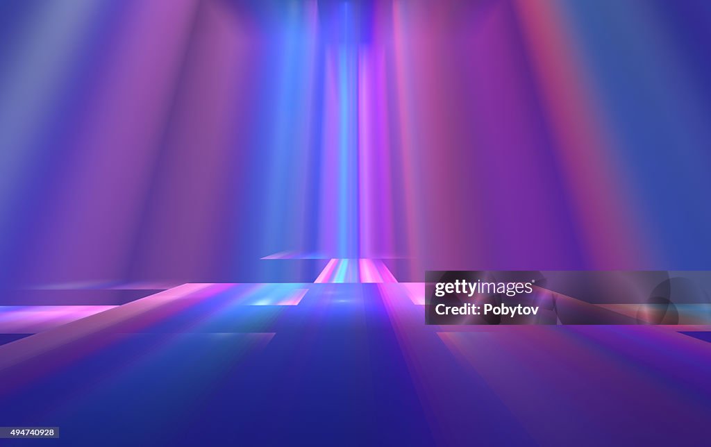 Colorful Stage - Art  Abstract Background