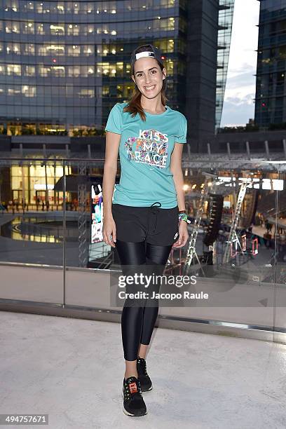 Gala Gonzalez attend We Own The Night - Milan Women's 10km Run on May 30, 2014 in Milan, Italy.